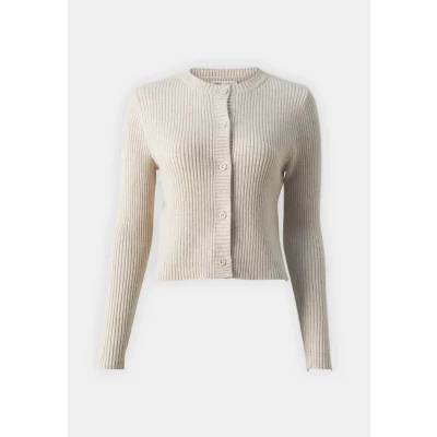 Abbildung von ONLY NOOS Strickjacke, Damen, Größe: XS, Mocha meringue melange