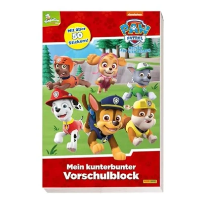 Abbildung von PAW Patrol: Mein kunterbunter Vorschulblock: mit über 50 Stickern!