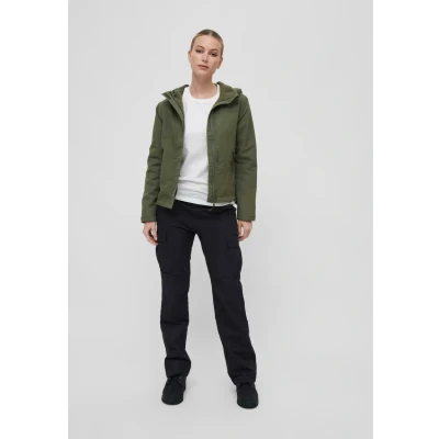 Abbildung von Brandit Frontzip Übergangsjacke, Damen, Größe: 4XL, Olive