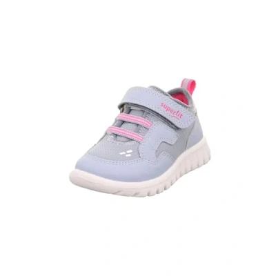 Abbildung von Superfit SPORT7 Sneaker low für Kinder, Größe: 32, Hellblau/pink Schuhe