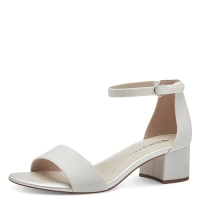 Abbildung von Tamaris Sandalette 1 28295 42 172 Damen Frauen Schuhe M2820142 Weiss, Schuhgröße:39 EU