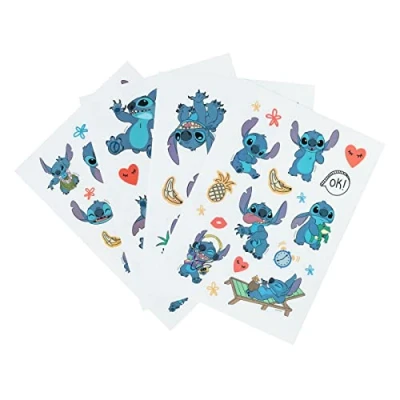 Abbildung von Grupo Erik Disney Sticker Set Aufkleber Stitch Laptop Erwachsene und Kinder Abziehbild