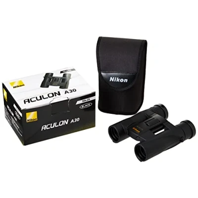 Abbildung von Nikon Aculon A30 Fernglas (10 fach, 25mm Frontlinsendurchmesser) schwarz