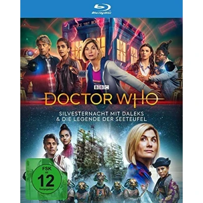 Abbildung von Doctor Who Silvesternacht mit Daleks / Die Legende der Seeteufel [Blu ray]