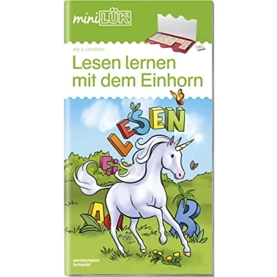 Abbildung von miniLÜK: Vorschule/1. Klasse Deutsch Lesen lernen mit dem Einhorn (miniLÜK Übungshefte: Vorschule)