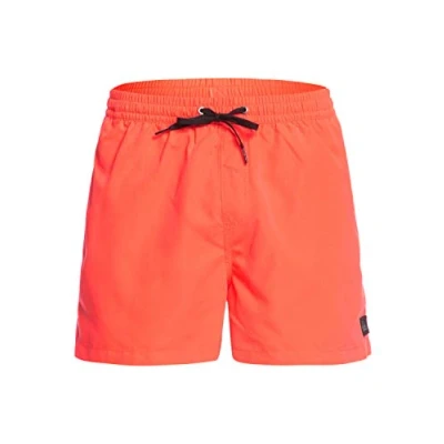 Abbildung von Quiksilver Everyday Volley 15 Badeshorts, Herren, Größe: Medium, Fiery coral