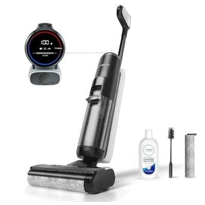 Abbildung von Tineco Floor One S5 Smart Nass Trocken Sauger mit iLoop Technologie, All in Trockensauger Kabellos Dual Tank Design Selbstreinigung LED Display für Harte Boden,Tierhaare