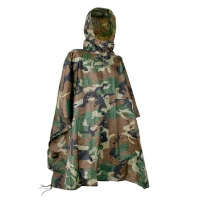 Abbildung von armyoutdoorshop Herren Poncho 10630002 Poncho, schwarz, Einheitsgröße EU