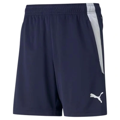 Abbildung von puma teamLIGA Training Shorts Jr,Peacoat White,164