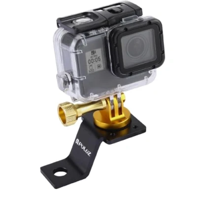 Abbildung von PULUZ Go pro Halterung für Motorrad Feste Metallhalterung Schraube GoPro Hero12 Black / Hero11 /10/9 /8/7 /6/5, Insta360 Ace/Ace Pro, DJI Osmo Action 4 und andere Kameras