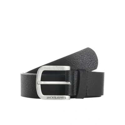 Abbildung von Jack &amp; Jones Jacharry Embossed Gürtel, Herren, Größe: 105, Black