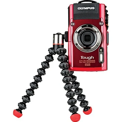 Abbildung von JOBY JB01506 BWW GorillaPod Magnetic 325 flexibles Ministativ (mit Magnetfuß und integriertem Kugelkopf für kompakte 360 Grad Kameras, Traglast bis zu g)