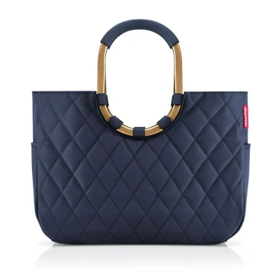Abbildung von Reisenthel Loopshopper L frame rhombus midnight gold Shopper