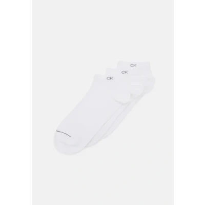 Abbildung von Calvin Klein Underwear MEN Sneaker 3 PACK Socken, Herren, Größe: One Size, White