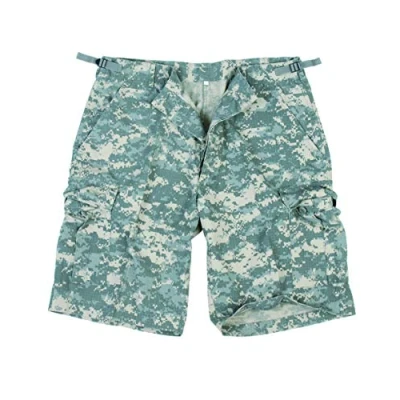 Abbildung von Mil Tec US Bermuda R/S prewash Shorts Hose Cargo Herrenhose kurze Capri Sommerhose Oliv XS 3XL (XL)