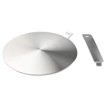 Abbildung von 9.45inch Induktions Adapterplatte Induktionsherd Hitzeverteiler Ringplatte, Induktionsadapter mit teilbarem Griff (24 cm)