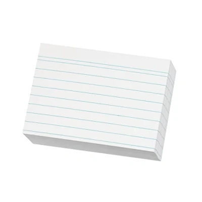 Abbildung von Herlitz 1150887 Karteikarte A8, liniert, 200 Stück, weiß