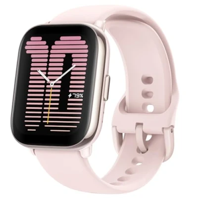 Abbildung von Amazfit Active 42mm Smartwach, Sprachassistent Sprache zu Text; Bis 14 Tage Akkulaufzeit, GPS, Routennavigation, Bluetooth Anruf, Kompatibel mit iOS und Android, Gesundheits Fitnessmanagement