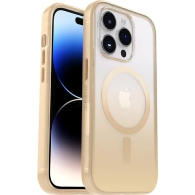 Abbildung von OtterBox Clear Case Serie mit MagSafe für iPhone 14 Pro, stoßfest, sturzsicher, Ultra dünn, schützende dünne Hülle, 2X getestet nach Militärstandard, Tiara