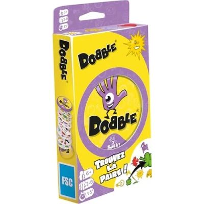 Abbildung von Dobble Classic (Edition 2021) Asmodee Gesellschaftsspiel Kartenspiel Beobachtungsspiel