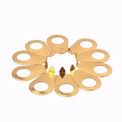 Abbildung von Alnicov Northwest Guitars Speed Bell Knobs Pointer Plate Positionsanzeige geeignet für Gitarre Bass Ersatz, Gold