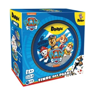 Abbildung von Zygomatic, Dobble Paw Patrol, Eco Sleeves, Kinderspiel, Kartenspiel, 2 8 Spieler, Ab 4+ Jahren, 15 Minuten, Deutsch