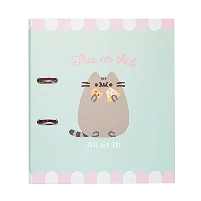 Abbildung von Grupo Erik Aktenordner A4 Ordner Rosa Pusheen Foodie Collection Ringbuchordner mit Hebelmechanik Fanartikel Ringordner 2 Ringe Büromaterial und Schulmaterial