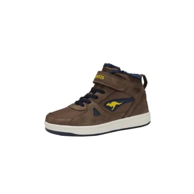 Abbildung von KangaROOS Unisex Kinder K cp Kalley Ii Ev Sneaker, Coffee Dk Navy, 32 EU