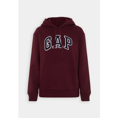 Abbildung von GAP Heritage Sweatshirt, Damen, Größe: XS, Ruby wine