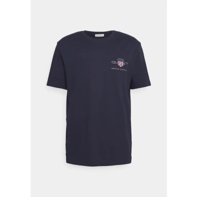 Abbildung von GANT REG Archive Shield Tshirt basic, Herren, Größe: XXL, Evening blue