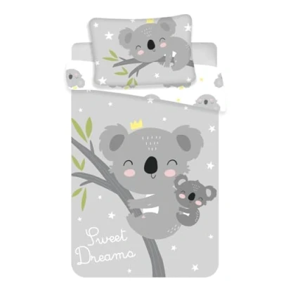 Abbildung von APTEX Baby Bettwäsche mit Koala 100x135 cm 100% Baumwolle