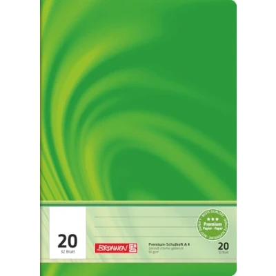 Abbildung von BRUNNEN Schulheft A4 Vivendi Lineatur 20, Blanko, 32 Blatt