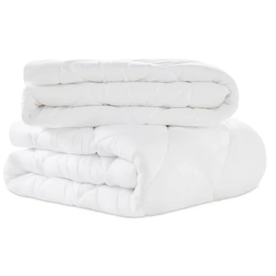 Abbildung von WAVVE Bettdecke 155x220 4 Jahreszeiten 2 teilig Ganzjahresdecke 155x220cm 300gsm+ Sommerdecke 155 x 220 150gsm＝Winterdecke 450gsm, Steppdecke 220x155 für Vierjahreszeiten/Sommer/Winter