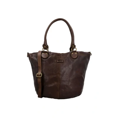 Abbildung von Gusti Leder Dione Handtasche, Größe: One Size, Dunkelbraun