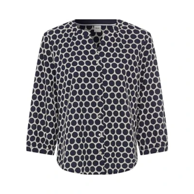 Abbildung von BRAX Style Velia Bluse, Damen, Größe: 38, Navy