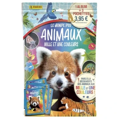 Abbildung von PANINI Tiere 2025 Album + 3 Hüllen