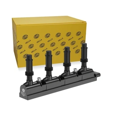 Abbildung von HELLA 5DA 358 000 341 Zündspule 12V 7 polig Blockzündspule geschraubt