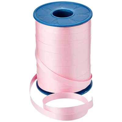 Abbildung von C.E. Pattberg Geschenkband Pfingstrose rosa, 250 Meter Ringelband 10 mm zum Basteln, Dekorieren &amp; Verpacken von Geschenken zu jedem Anlass