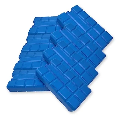 Abbildung von ToCi 8er Set Kühlakku mit je 400 ml 8 Blaue Kühlelemente für die Kühltasche oder Kühlbox Kühlakkus wiederverwendbar