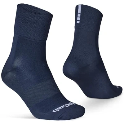 Abbildung von GripGrab Lightweight SL Performance Sommer Radsport Socken 1er und 3er Pack Eyecatching 2 Längen Radsocken Lang Kurz