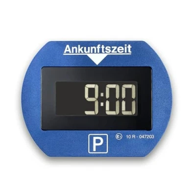 Abbildung von Needit elektronische Parkscheibe Park Lite I automatische elektrisch mit Zulassung vom Kraftfahrt Bundesamt Digitale Parkuhr 2 Displays &amp; vielen Funktionen, langlebig zuverlässig