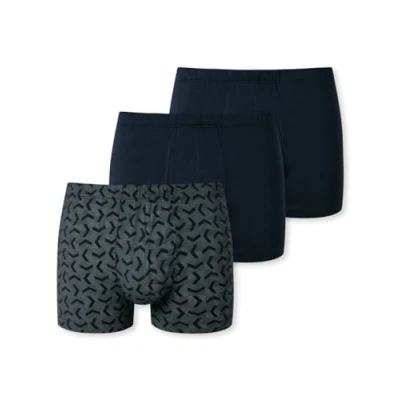 Abbildung von Schiesser Herren 3 Pack Unterwäsche Shorts mit weichem Bund Bio Baumwolle Multipack 95/5 Organic, Sortiert 1_181883, 5