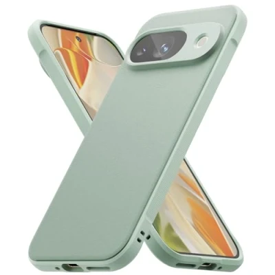 Abbildung von Ringke Onyx Case Kompatibel mit Google Pixel 9 Hülle, Fester Griff rutschfeste Schlanke Anti Fingerabdruck Robuste TPU Stoßfeste Kratzfeste Handyhülle Mint