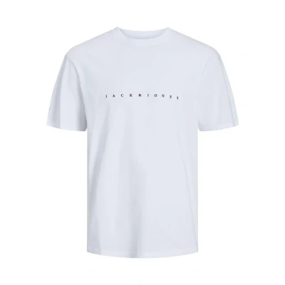 Abbildung von Jack &amp; Jones Jjestar TEE Tshirt print, Herren, Größe: 3XL, White