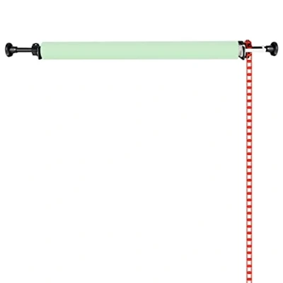 Abbildung von NEEWER Fotografie Einzelrolle Wandmontage manuell Hintergrund Support System mit 2 x Einzelhaken, Expand Bar, 1 Kette, Tragfähigkeit: 22lb/10kg