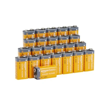 Abbildung von Amazon Basics Everyday Alkalibatterien, 9 V, 24 Stück (9V/6LR61)