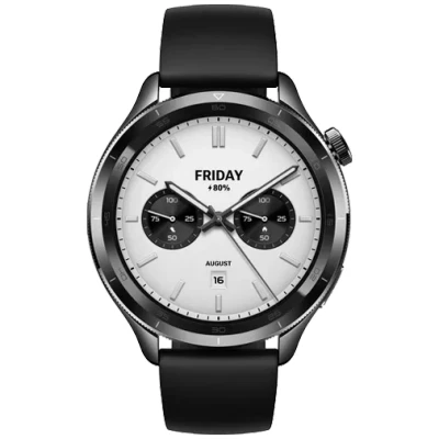 Abbildung von Xiaomi Watch S4 Black 1.43&quot; AMOLED, 2200 Nits, 15 Tage Akku, 5ATM Wasserfest, Herzfrequenz &amp; SPO₂ Sensor, Bluetooth 5.3, Aluminiumgehäuse