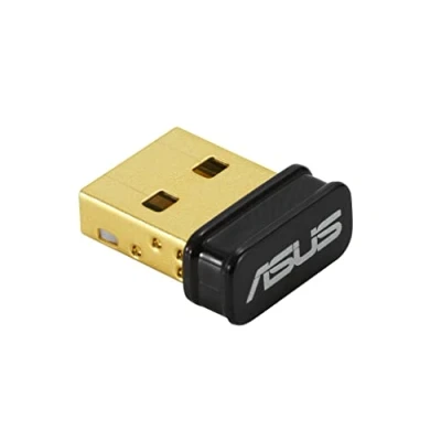 Abbildung von ASUS USB BT500 Bluetooth 5.0 Dongle Adapter (kompatibel mit Windows 11, 10, 8.1, Linux, abwärtskompatibel 4.x, 3.x, 2.1, für PC und Laptop, Plug &amp; Play)