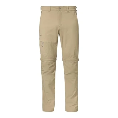 Abbildung von Schöffel Herren Pants Koper1 Zipp Off Hose, Brandon Beige, 48 EU