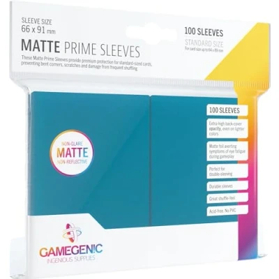 Abbildung von Gamegenic, Matte PRIME Sleeves Blue, Sleeve color code: Gray